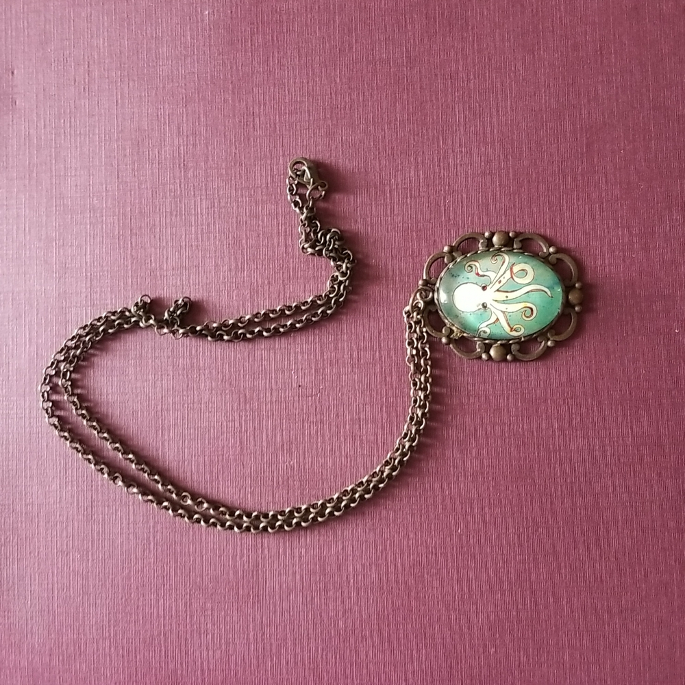 Octopus necklace